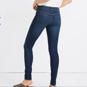 Madewell 8” midrise skinny jeans